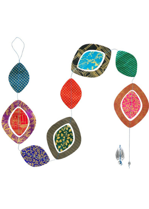 Hanging Garland Vintage Diamonds