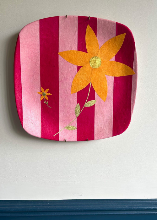 Plate decorating with Sheila