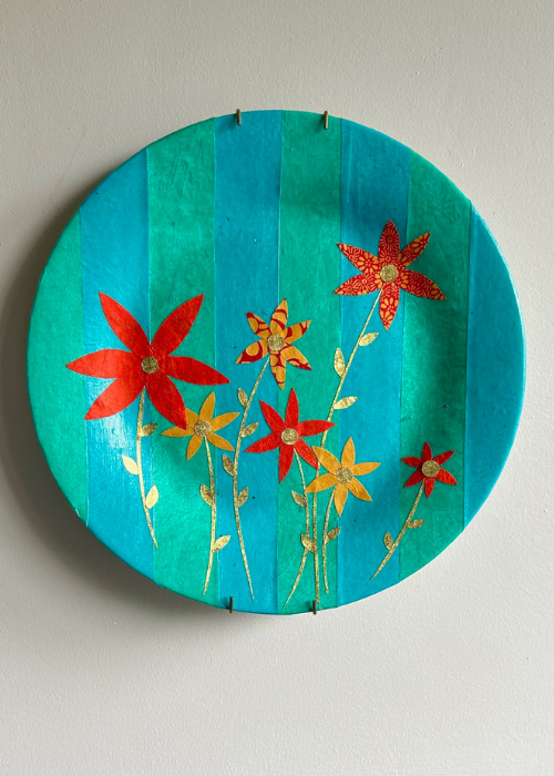 Plate decorating with Sheila
