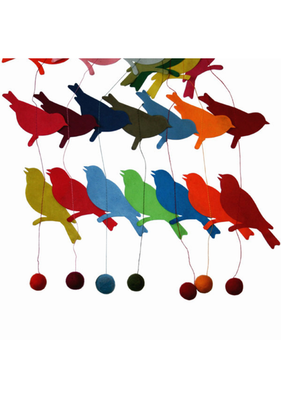 Hanging Garland Oiseaux - Liberties Papers