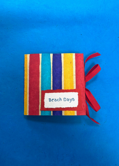 Simple Bound Book Art with Sheila