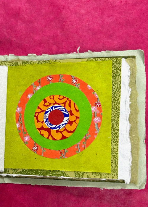 Simple Bound Book Art with Sheila