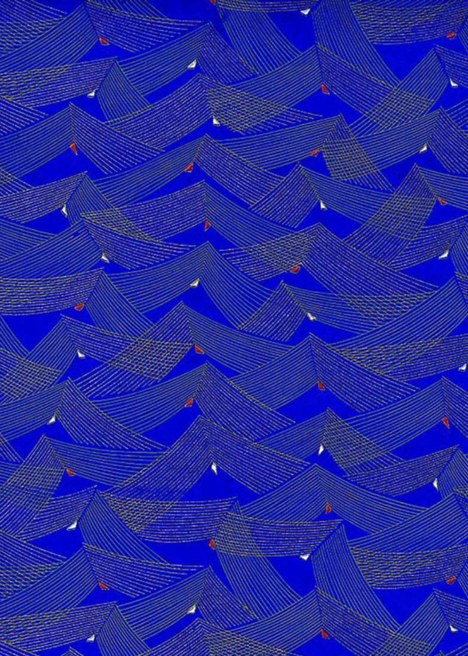 Chiyogami  Blue Peaks