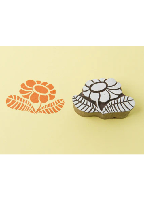 Retro Flower Block