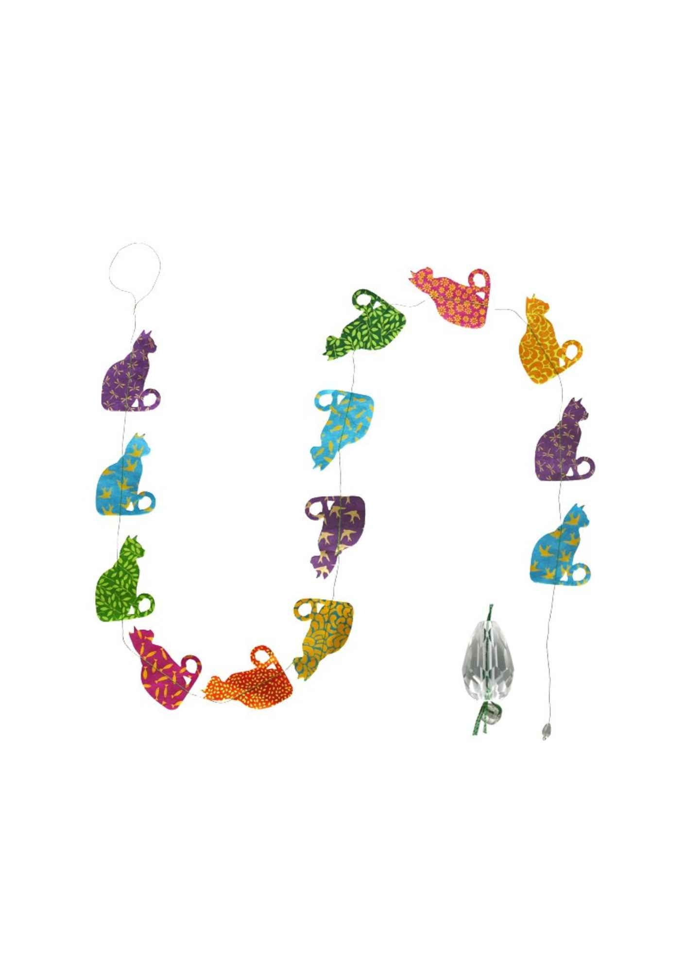 Hanging Garland Clever Cats