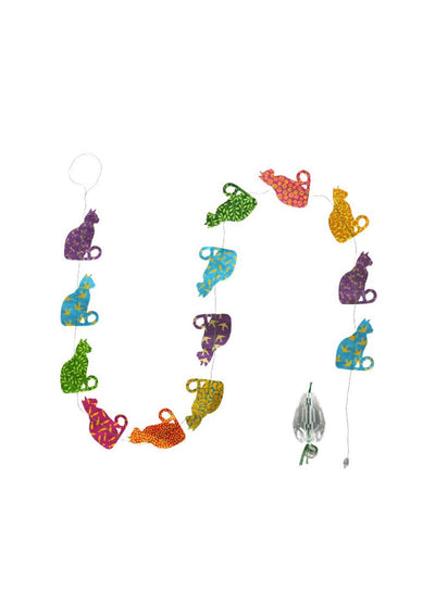 Hanging Garland Clever Cats