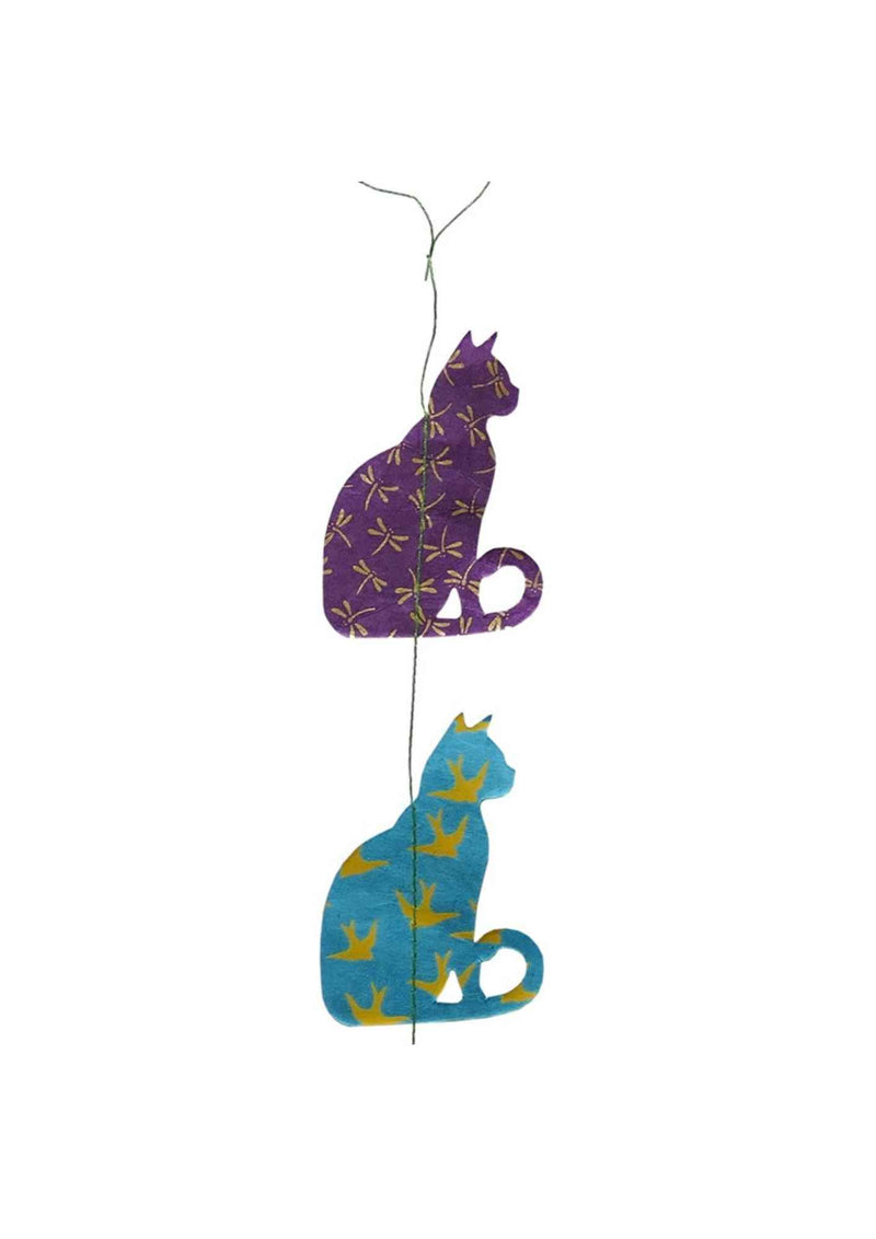 Hanging Garland Clever Cats