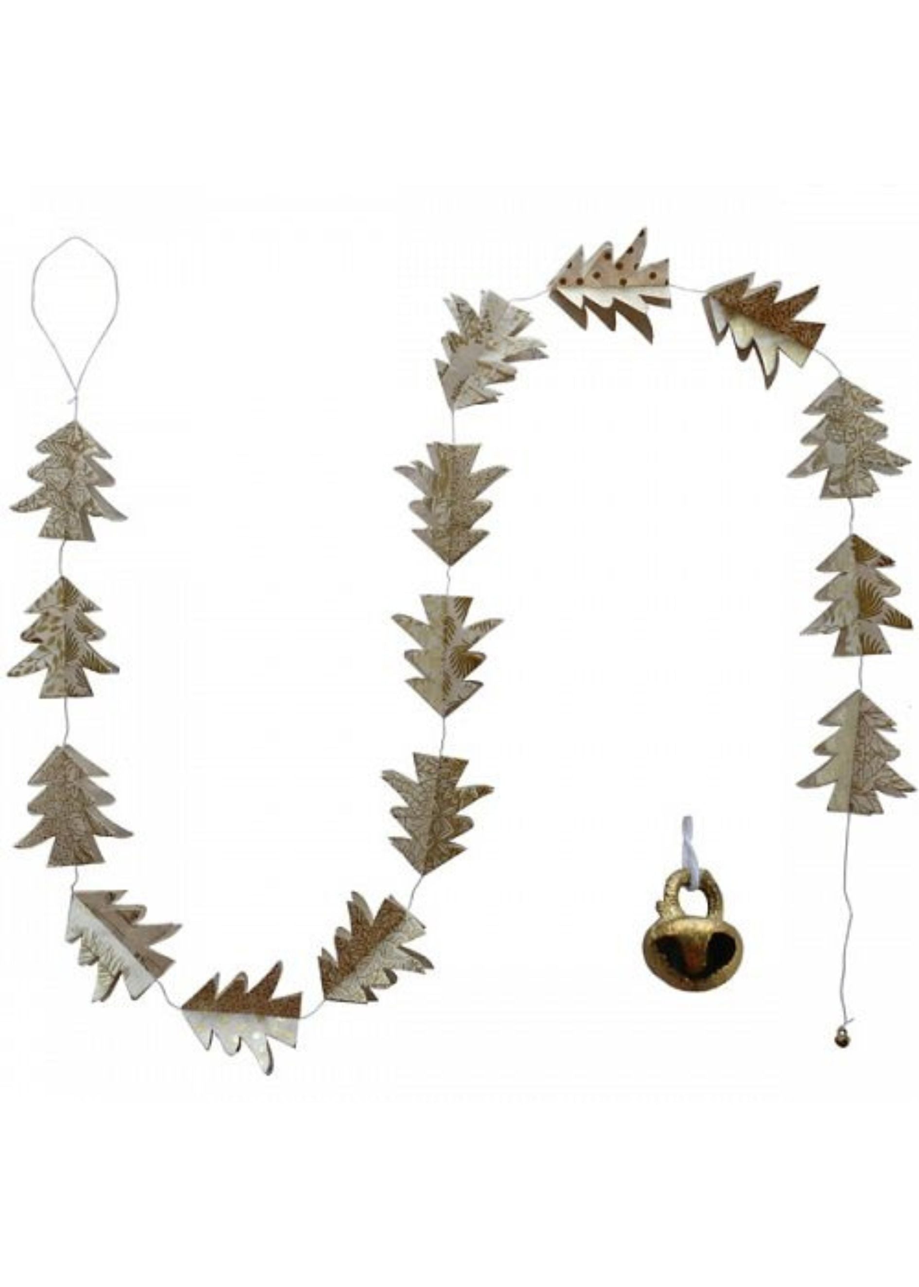 Hanging Garland Double Small Christmas Trees