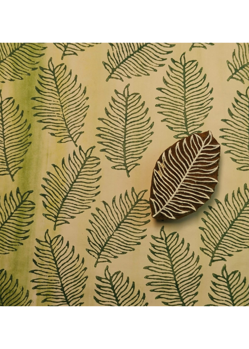 Frond Leaf Block | Liberties Papers