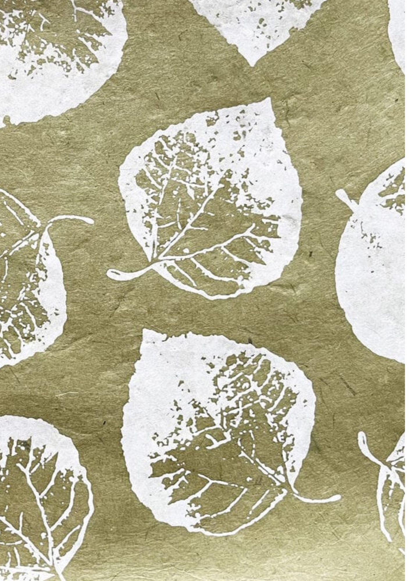 Nepalese Bodhi Leaf Print - Liberties Papers