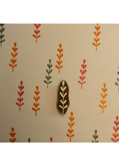 Nine Leaf Stem Block