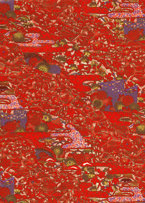 Chiyogami Mystical Red