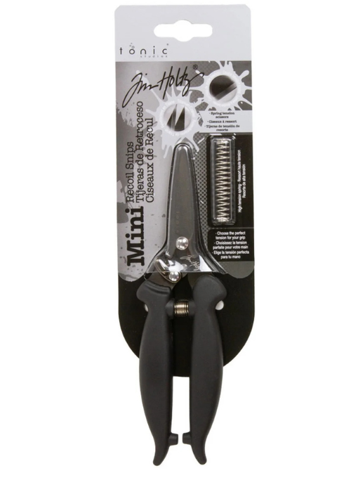 Tim Holtz Titanium Recoil Snips 18cm