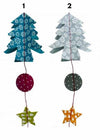 Hanging Garland Christmas Trees 'n Stars - Liberties Papers
