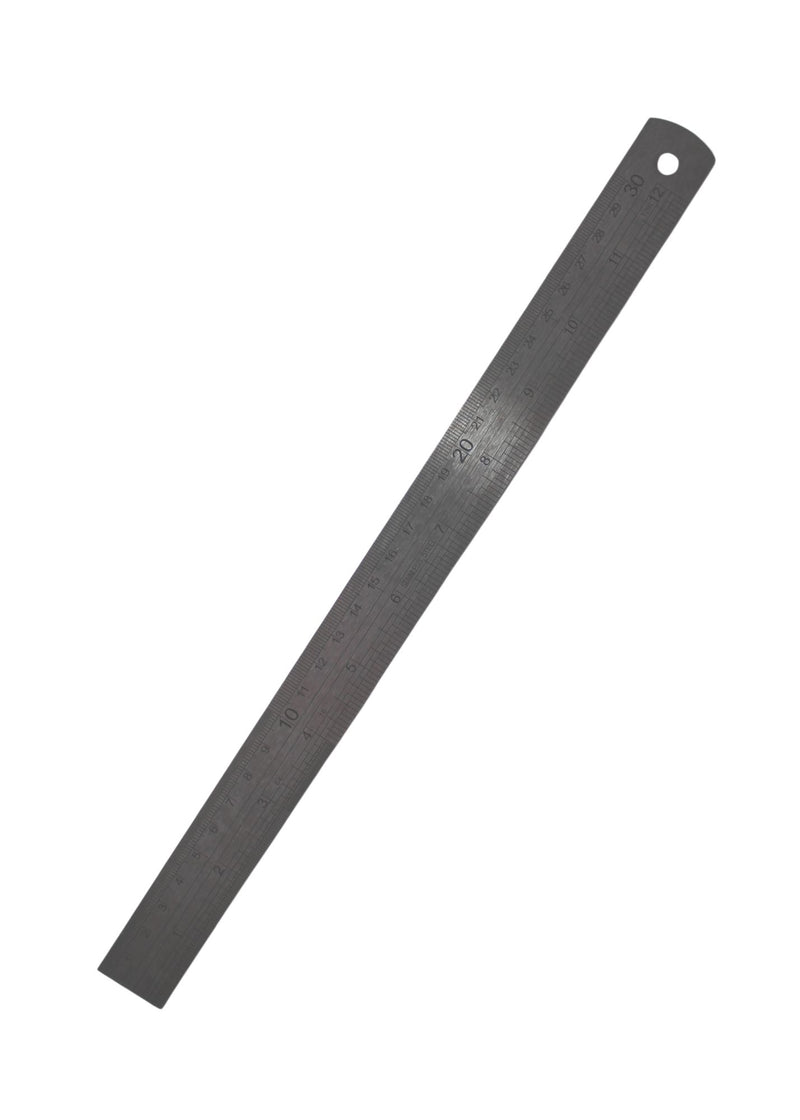 Basic Steel Ruler  30cm - Liberties Papers