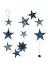 Hanging Garland Christmas Stars - Liberties Papers