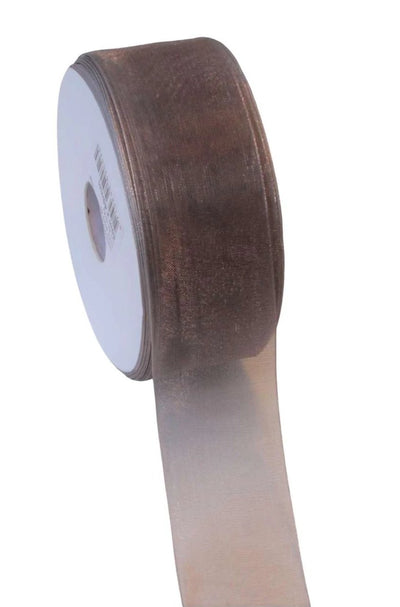 Organza Ribbon Silver Grey - Liberties Papers