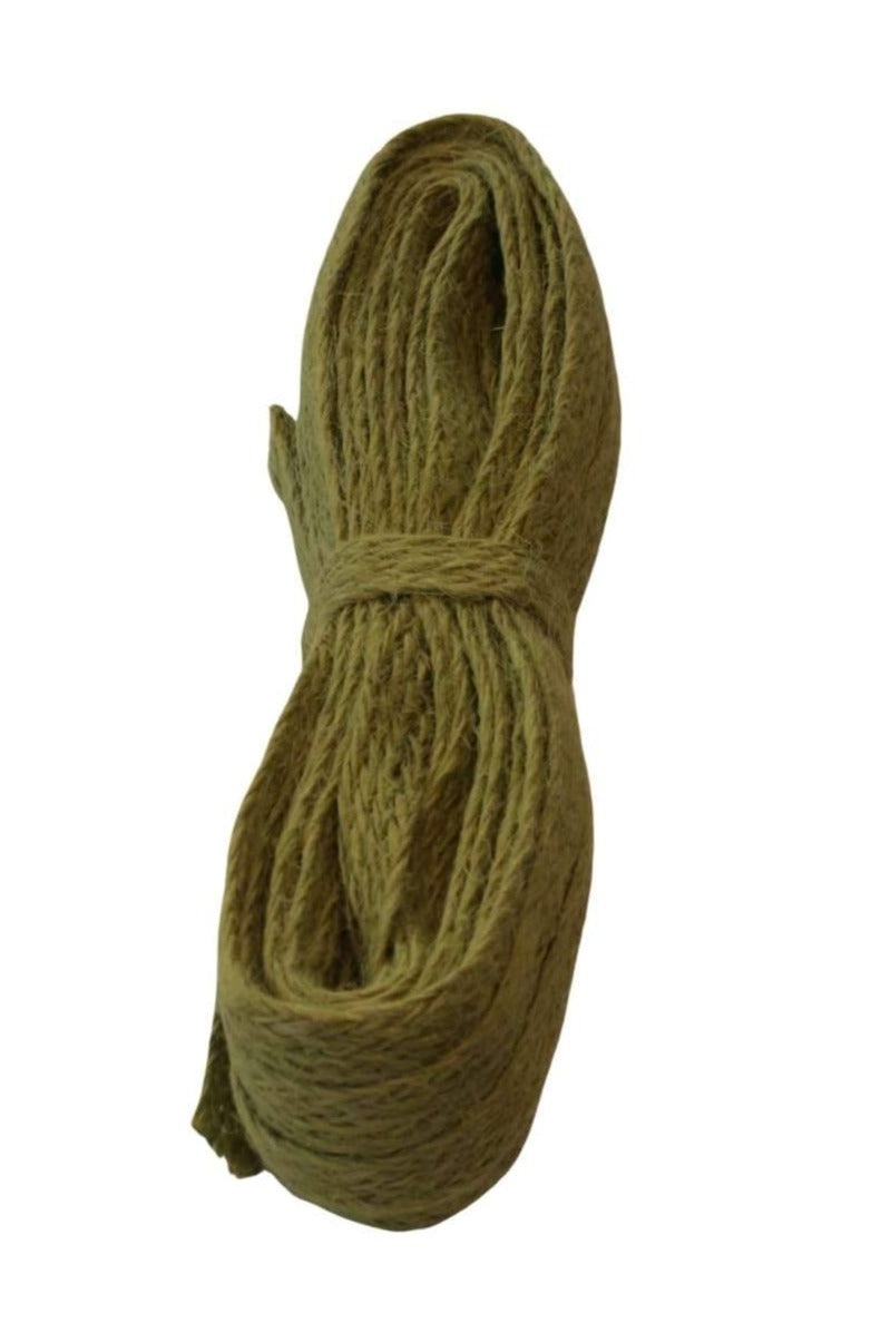 Jute Braid - Olive Green - Liberties Papers