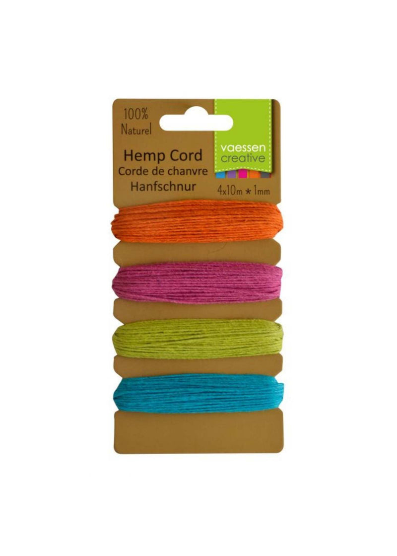 Hemp Cord - Mixed Summer Colours - Liberties Papers