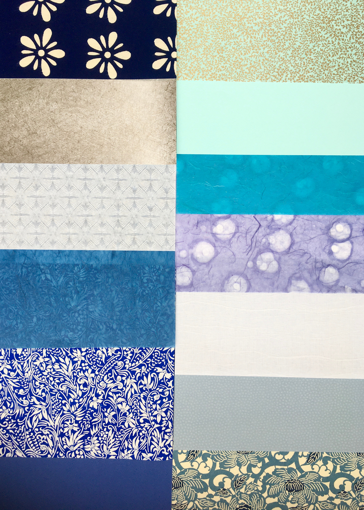Decorative Papers Selection Pack - Blue - Liberties Papers