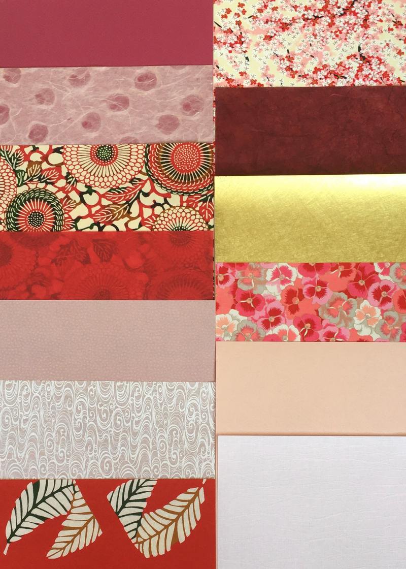 Decorative Papers Selection Pack - Red - Liberties Papers