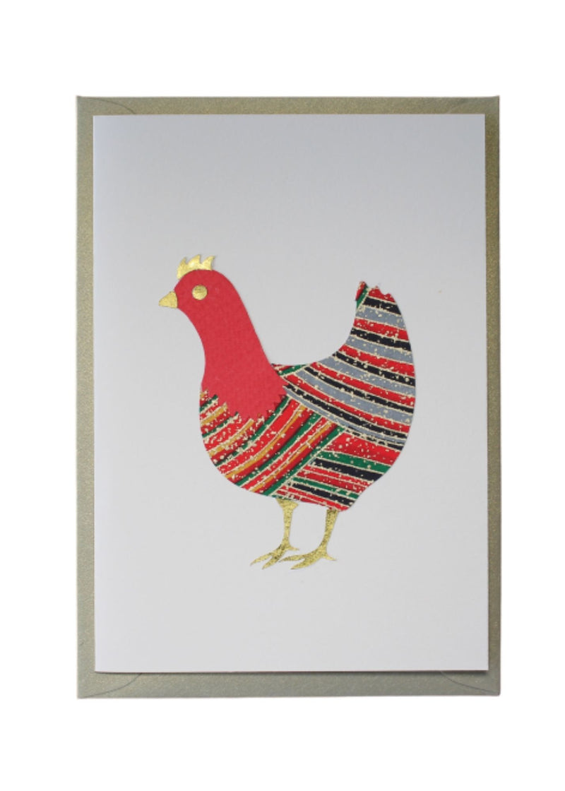 Greeting Card Rooster - Liberties Papers