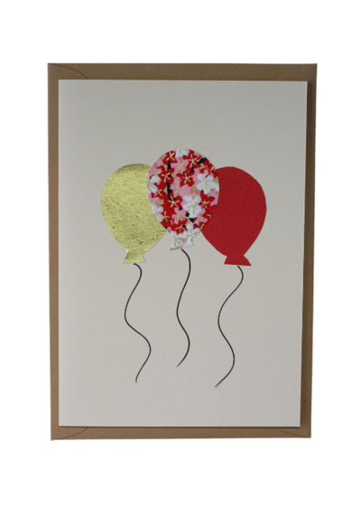 Greeting Card Balloons - Liberties Papers