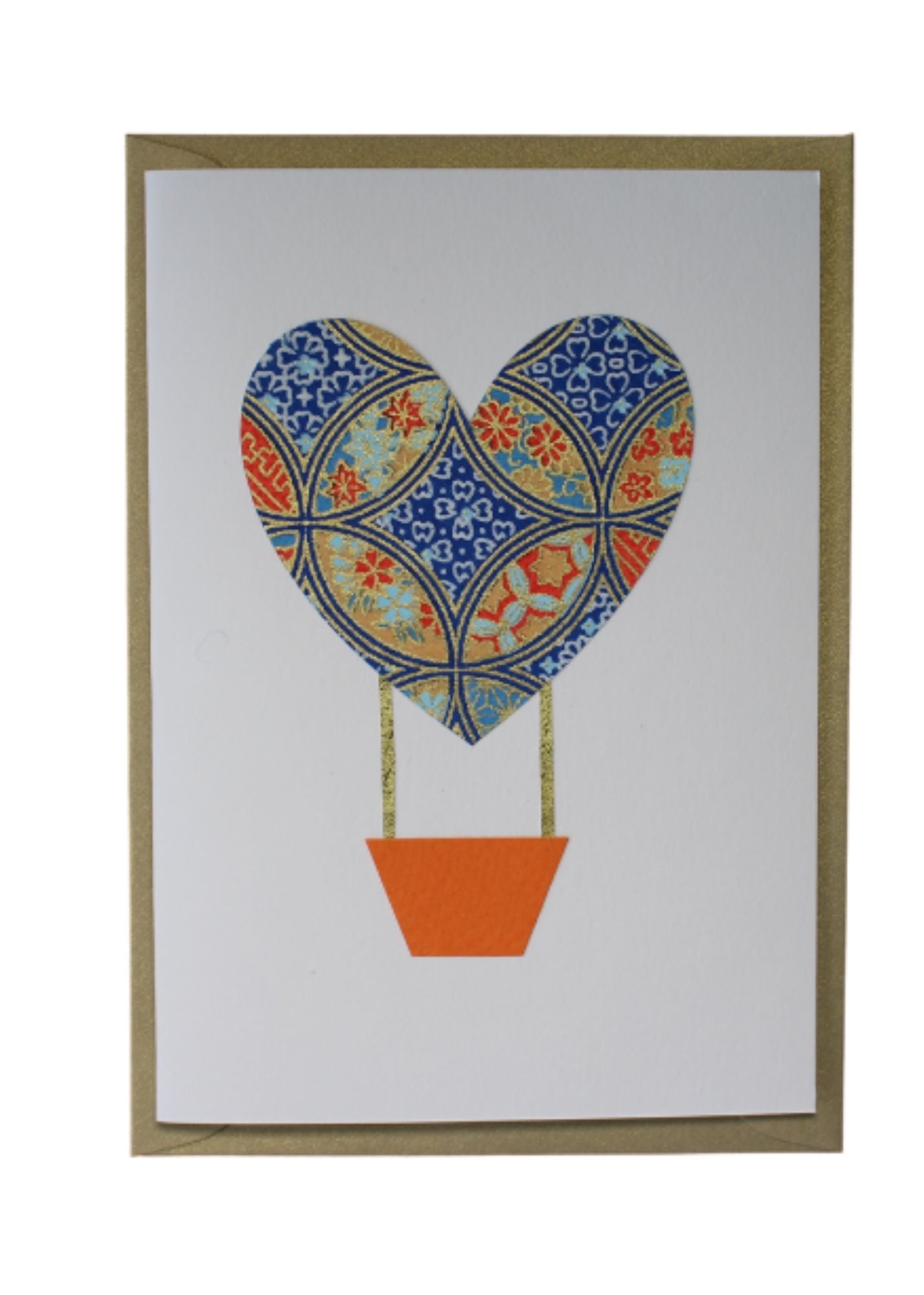 Greeting Card Hot Air Balloon - Liberties Papers