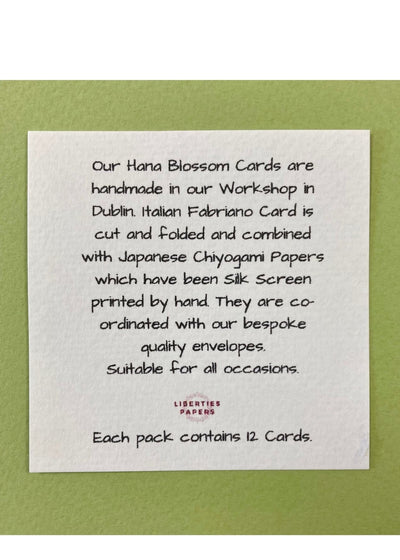 Hana Blossom Square Cards Winter Blossom - Liberties Papers