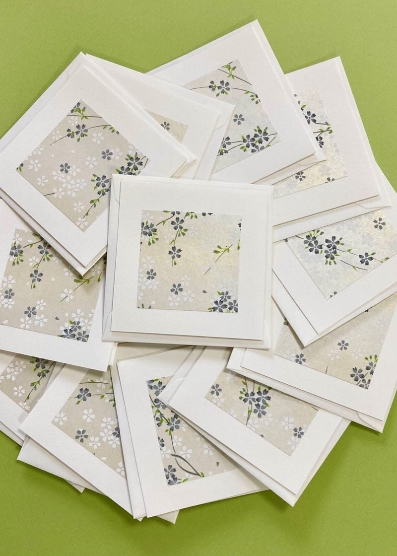 Hana Blossom Square Cards Winter Blossom - Liberties Papers