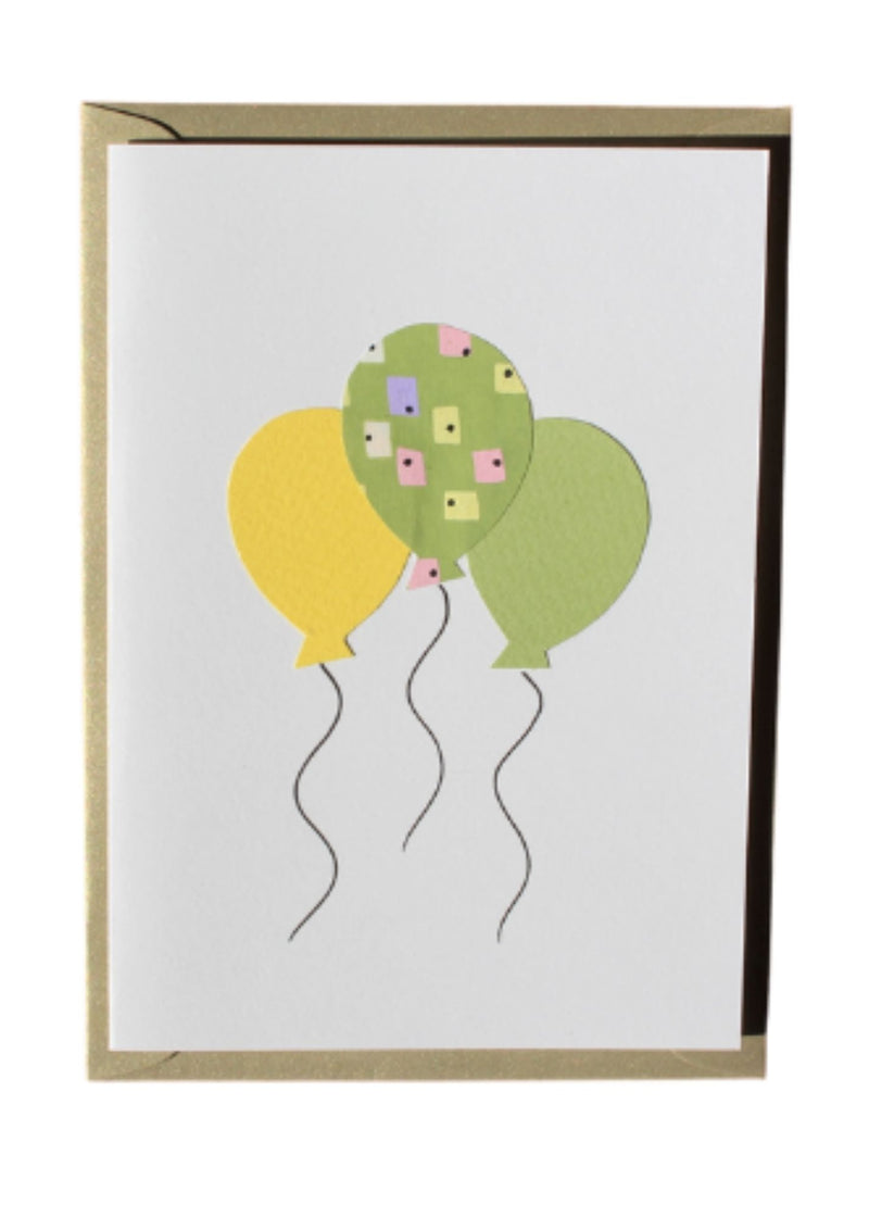 Greeting Card Balloons - Liberties Papers