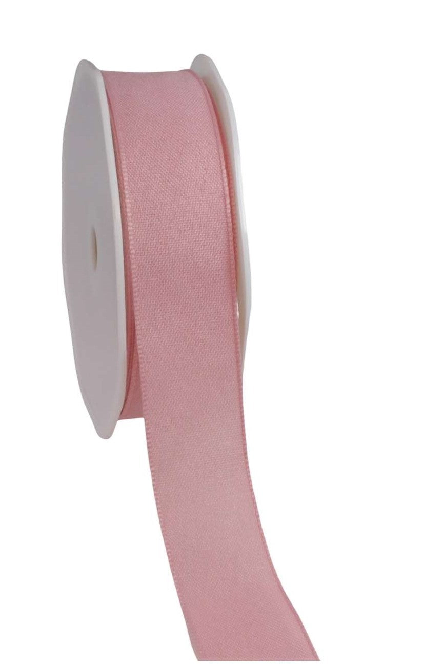 Powder Pink Organza Ribbon Bright Light Pink Ribbon 