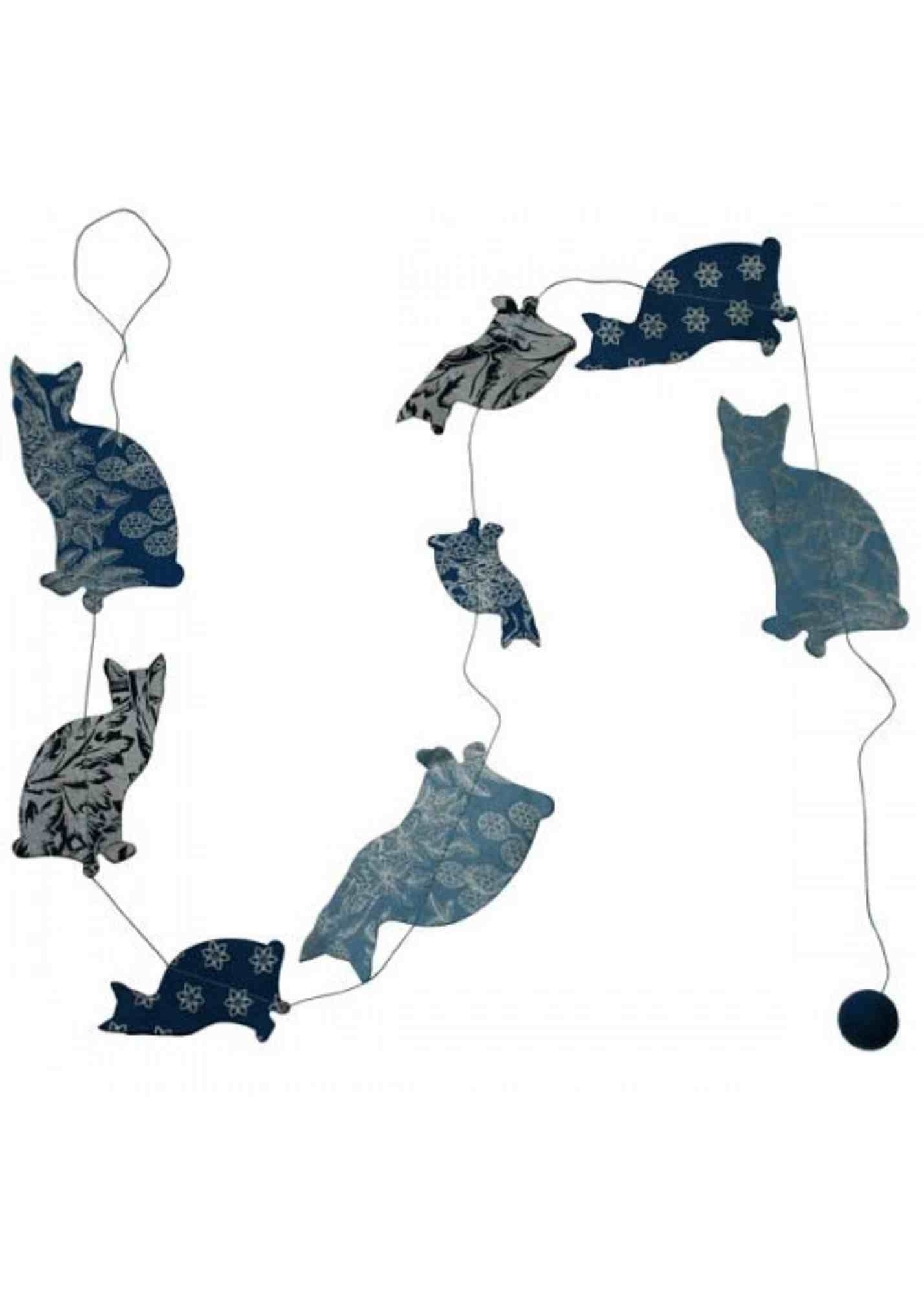 Hanging Garland Cats - Liberties Papers