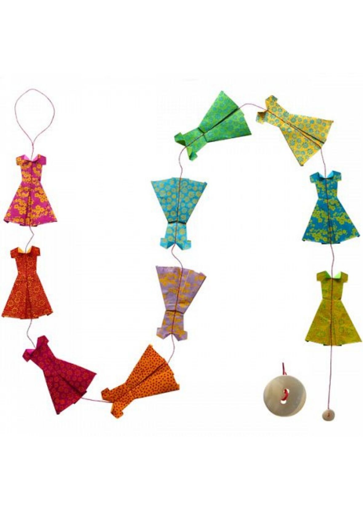 Hanging Garland Dresses - Liberties Papers
