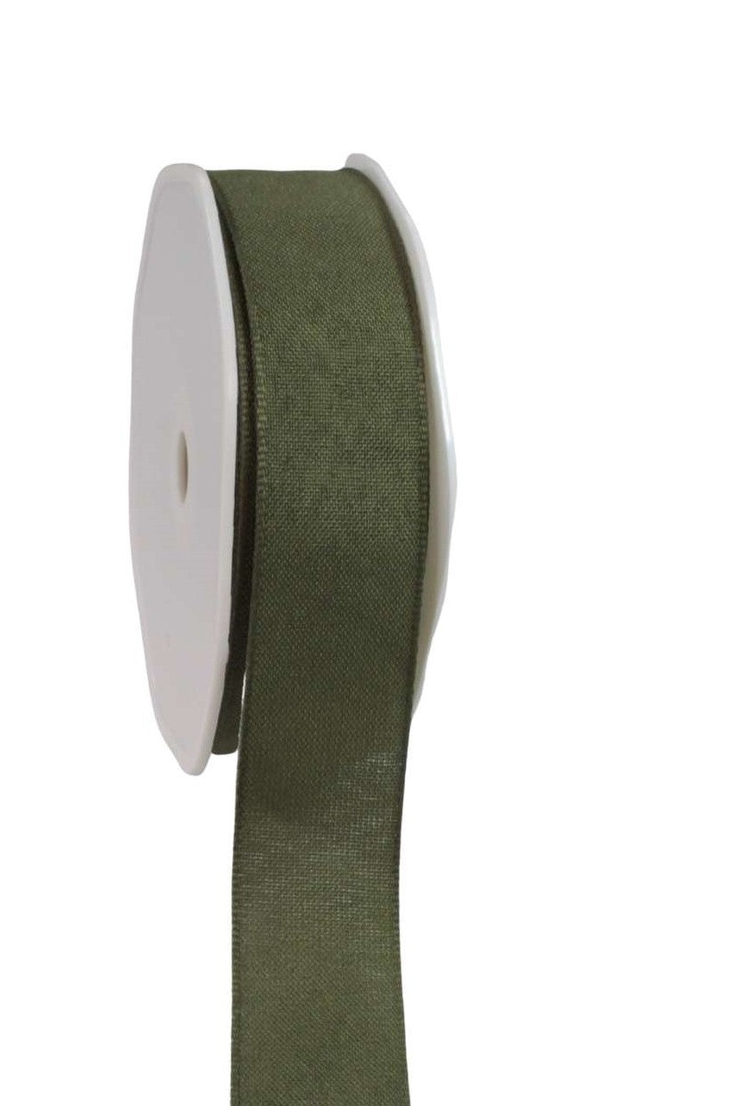 Texture Ribbon - Moss Green - Liberties Papers