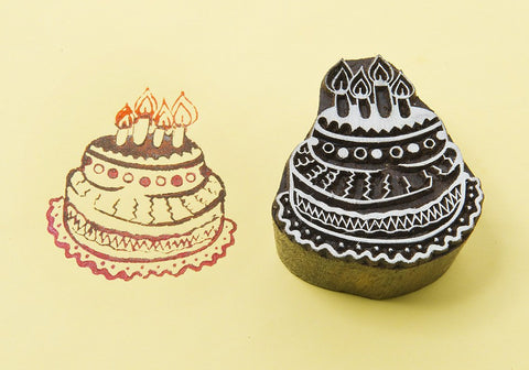 Birthday Cake Block - Liberties Papers