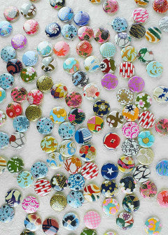 Chiyogami Button - Liberties Papers