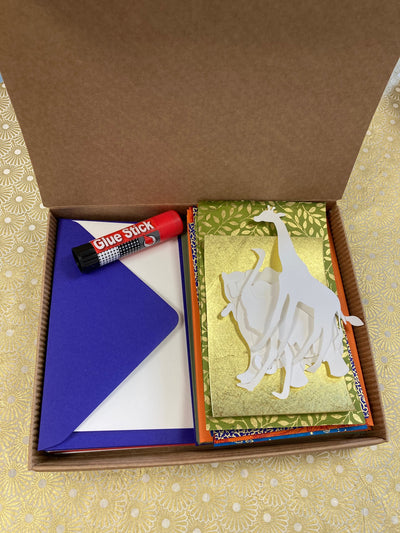 DIY Card Making Gift Box - Wild and Wonderful Animals - Liberties Papers