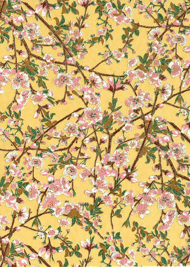 Chiyogami Yellow Spring