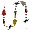 Hanging Garland Christmas Cats - Liberties Papers