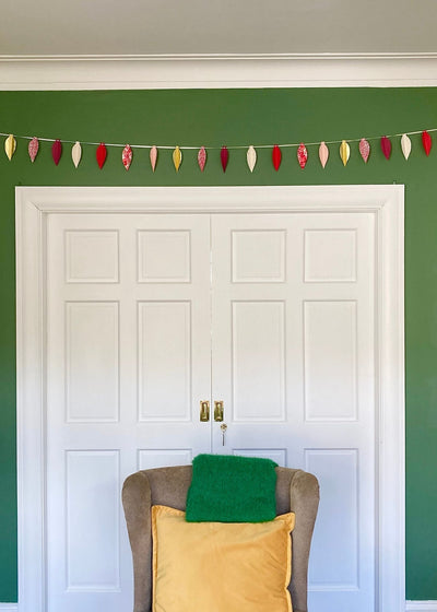 DIY Hanging Leaves Bunting Kit - Liberties Papers