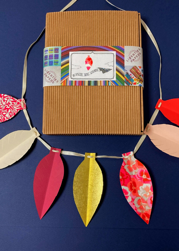 DIY Hanging Leaves Bunting Kit - Liberties Papers