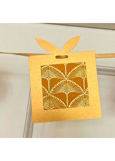 Christmas Bunting Craft Kit Gold - Liberties Papers