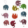 Hanging Garland Elephants - Liberties Papers