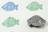 Exotic Fish Block - Liberties Papers