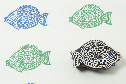 Exotic Fish Block - Liberties Papers
