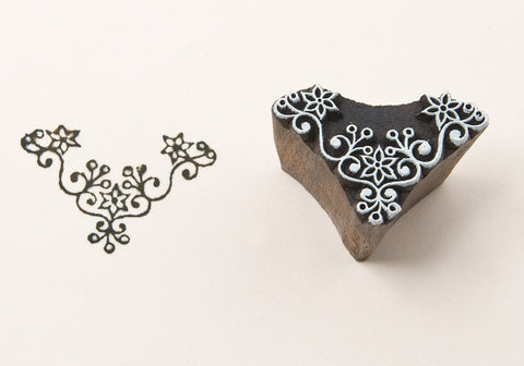 Floral Corner Block - Liberties Papers