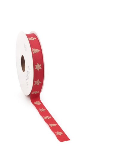 Gingerbread Christmas Cotton Ribbon - Liberties Papers