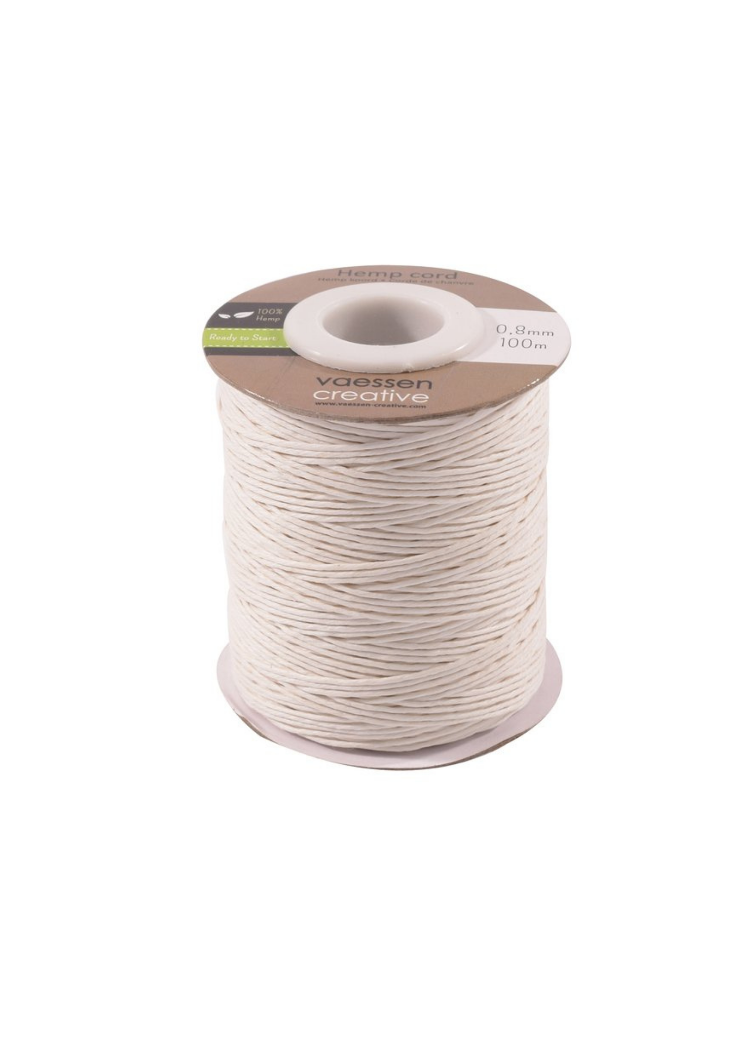Hemp Cord .8mm -  100m roll - Liberties Papers