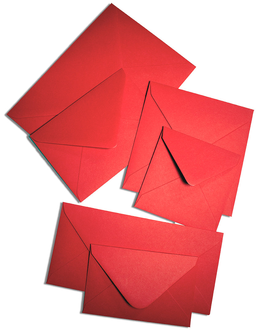 Colorplan Bright Red Envelope - Liberties Papers